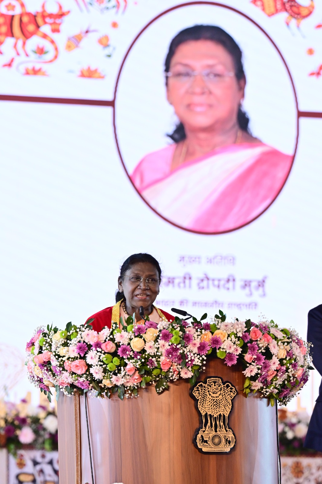 भारत की राष्ट्रपति, श्रीमती द्रौपदी मुर्मु का  राष्ट्रीय प्रौद्योगिकी संस्थान जमशेदपुर के 15वें दीक्षांत समारोह में सम्बोधन (HINDI)