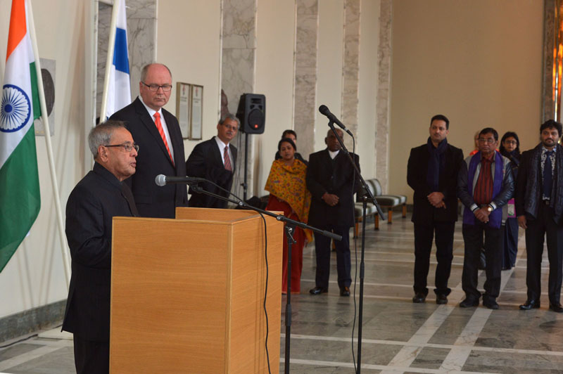 Speech By The President Of India, Shri Pranab Mukherjee To The Parliament Of Finland