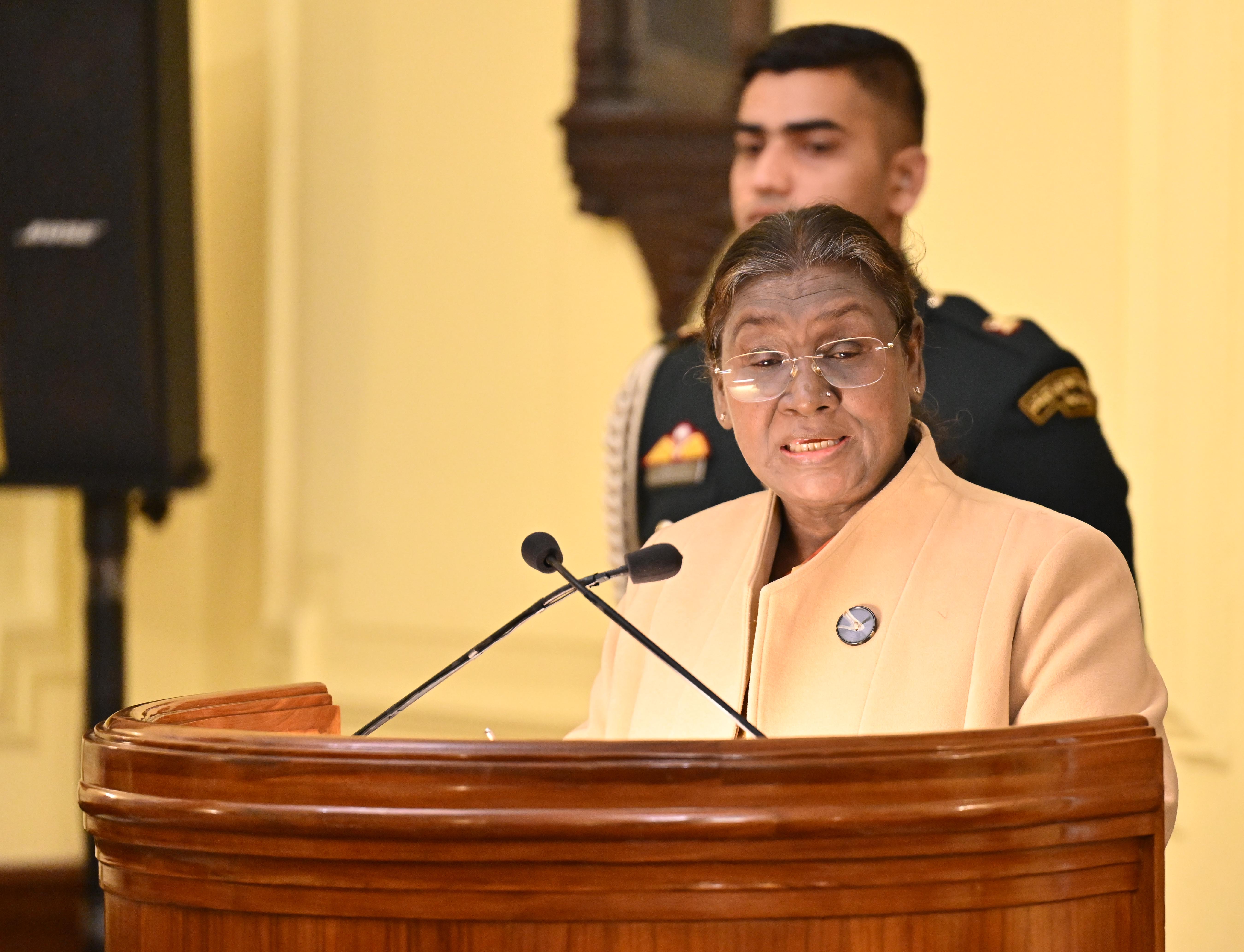 ADDRESS BY THE HON’BLE PRESIDENT OF INDIA SMT. DROUPADI MURMU ON THE OCCASION OF CALL-ON BY THE PROBATIONERS OF INDIAN STATISTICAL SERVICE