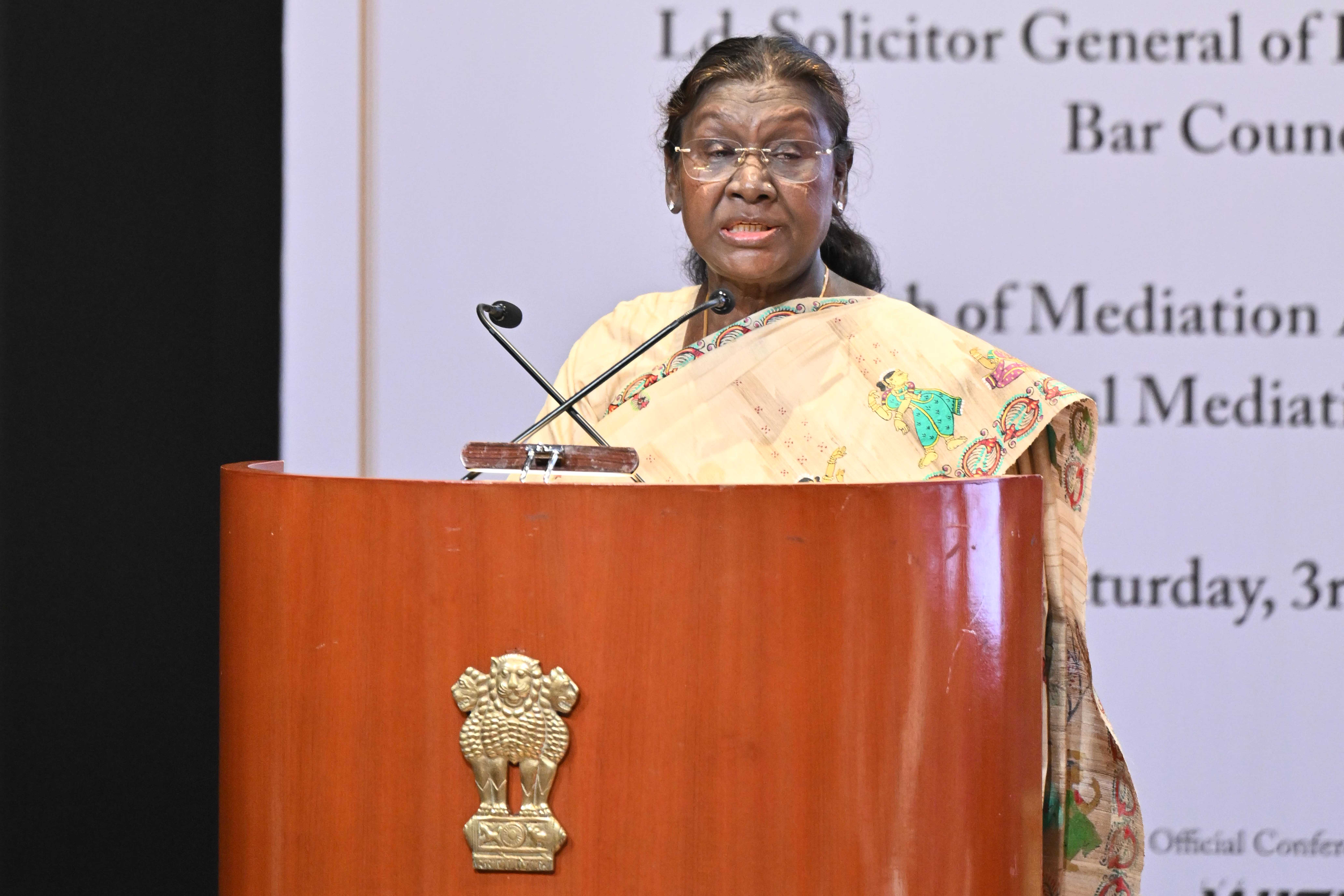 ADDRESS BY THE HON’BLE PRESIDENT OF INDIA SMT. DROUPADI MURMU