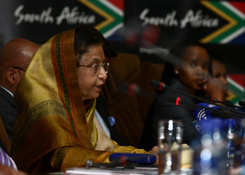 Speech by Her Excellency the President of India Shrimati Pratibha Devisingh Patil at the India-South Africa Business Forum