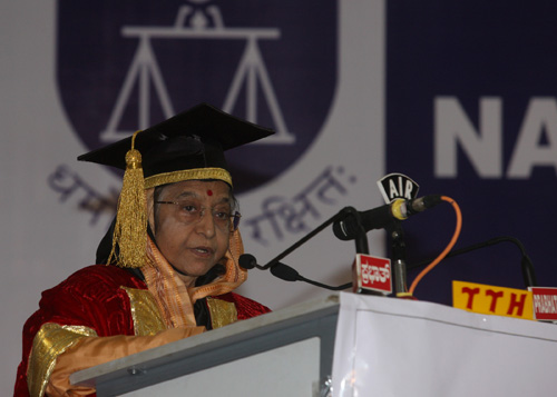 Speech By Her Excellency The President Of India, Shrimati Pratibha Devisingh Patil At The 19th Annual Convocation Of The National Law School Of India University