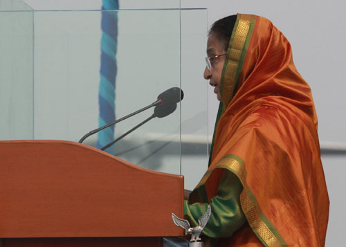 Speech By Her Excellency The President Of India Shrimati Pratibha Devisingh Patil On The Occation Of The Presentation Of The President's Standards To 44 Sqn And 110 Hu