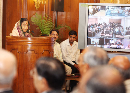 Speech by Her Excellency the President of India, Shrimati Pratibha Devisingh Patil, at the Inauguration of the Initial Phase of the National Knowledge Network (Nkn)