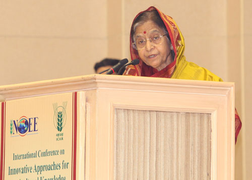 Speech By Her Excellency The President Of India, Shrimati Pratibha Devisingh Patil At The Inauguration Of The International Conference On Innovative Approaches For Agriculture Knowledge Management System: Global Extension Experiences At New Delhi