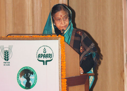 Speech by Her Excellency the President of India Shrimati Pratibha Devisingh Patil at the Valedictory Function of the Global Conference on Women in Agriculture