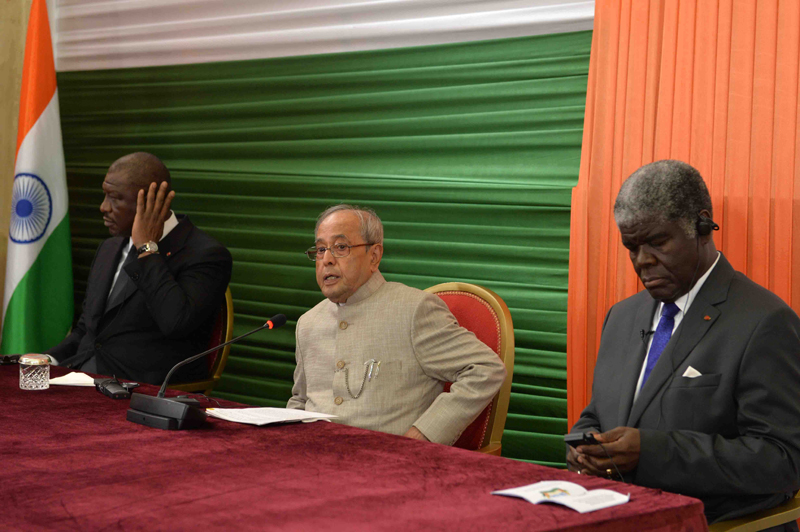 Acknowledgement Address By The President Of India, Shri Pranab Mukherjee On The Occasion Of Ceremony To Receive The Key To The City Of Abidjan