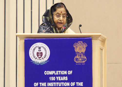 Speech by Her Excellency the President of India, Shrimati Pratibha Devisingh Patil on 150th Anniversary Celebrations and to Release a Stamp of the Institution of the Comptroller and Auditor General of India at New Delhi