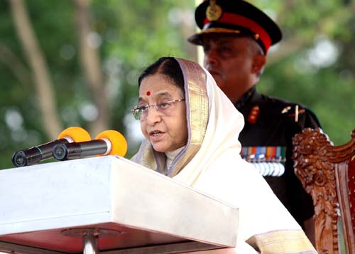 Speech by Her Excellency the President of India, Shrimati Pratibha Devisingh Patil, at the Passing Out Parade at the Officers Training Academy (Ota)