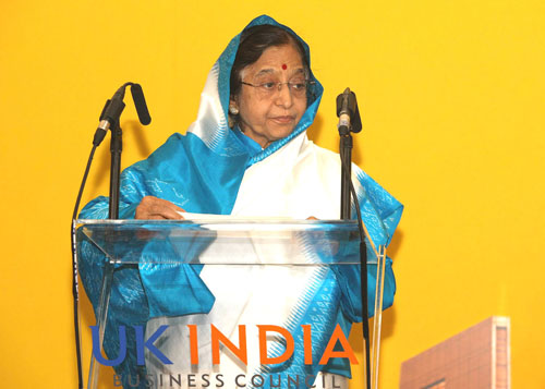 Speech by Hon'ble President of India, Shrimati Pratibha Devisingh Patil, at the Uk-india Business Council Function in London