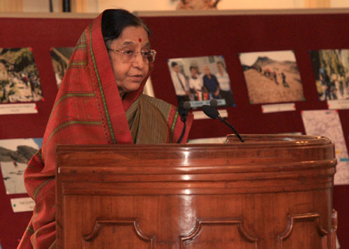 Speech by Hon'ble President of India, Shrimati Pratibha Devisingh Patil, at the Flag in of the Mountaineering Expedition From Rashtriya Indian Military College