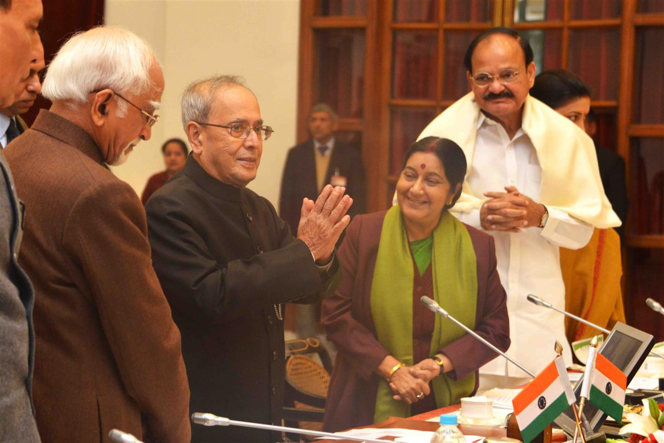 The President of India, Shri Pranab Mukherjee during the 47th Conference of Governors at Rashtrapati Bhavan on February 10, 2016. 