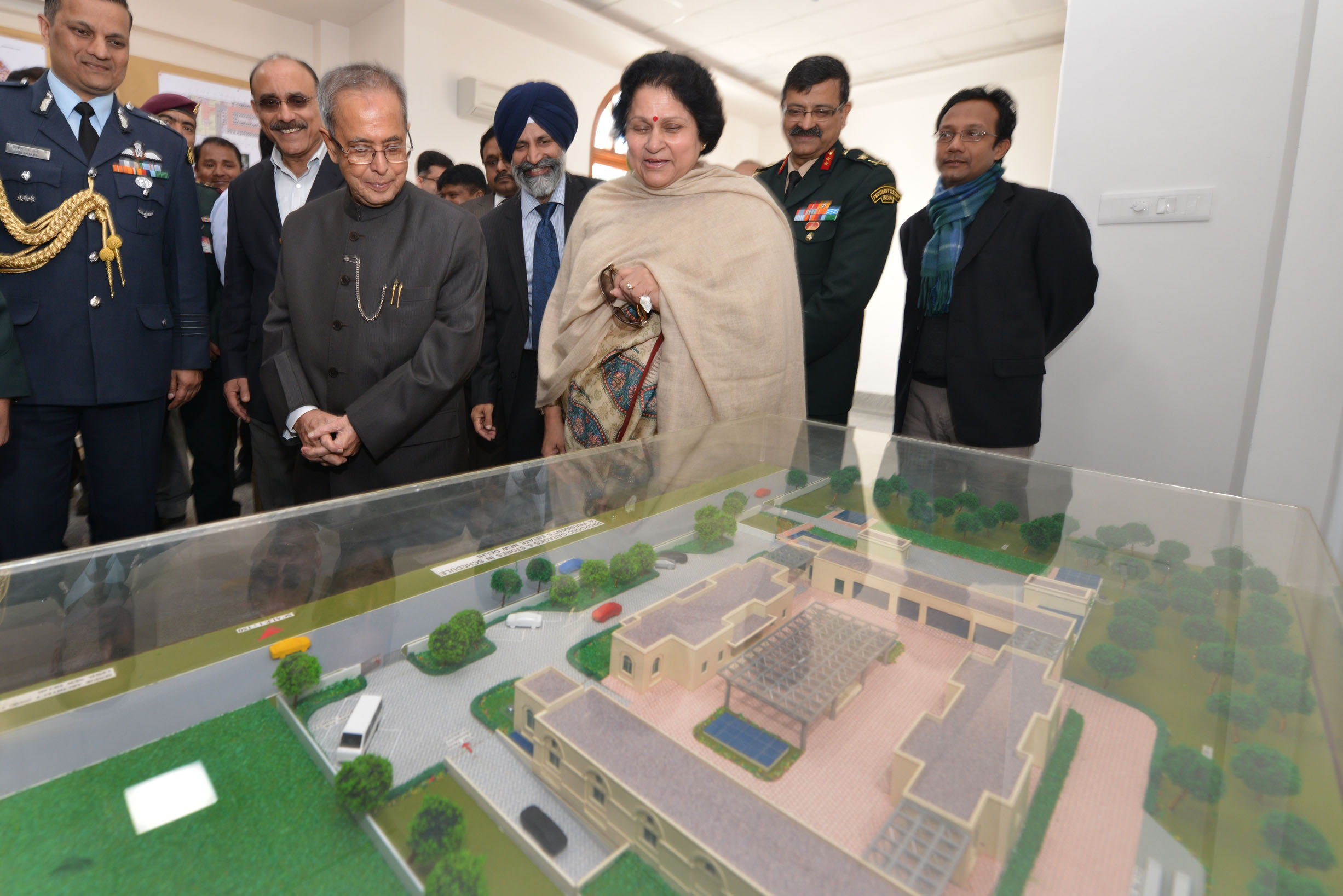 The President of India, Shri Pranab Mukherjee during the inauguration of ‘President's Motor Garage and Stores’ at Schedule-A, President's Estate in New Delhi on February 6, 2015.