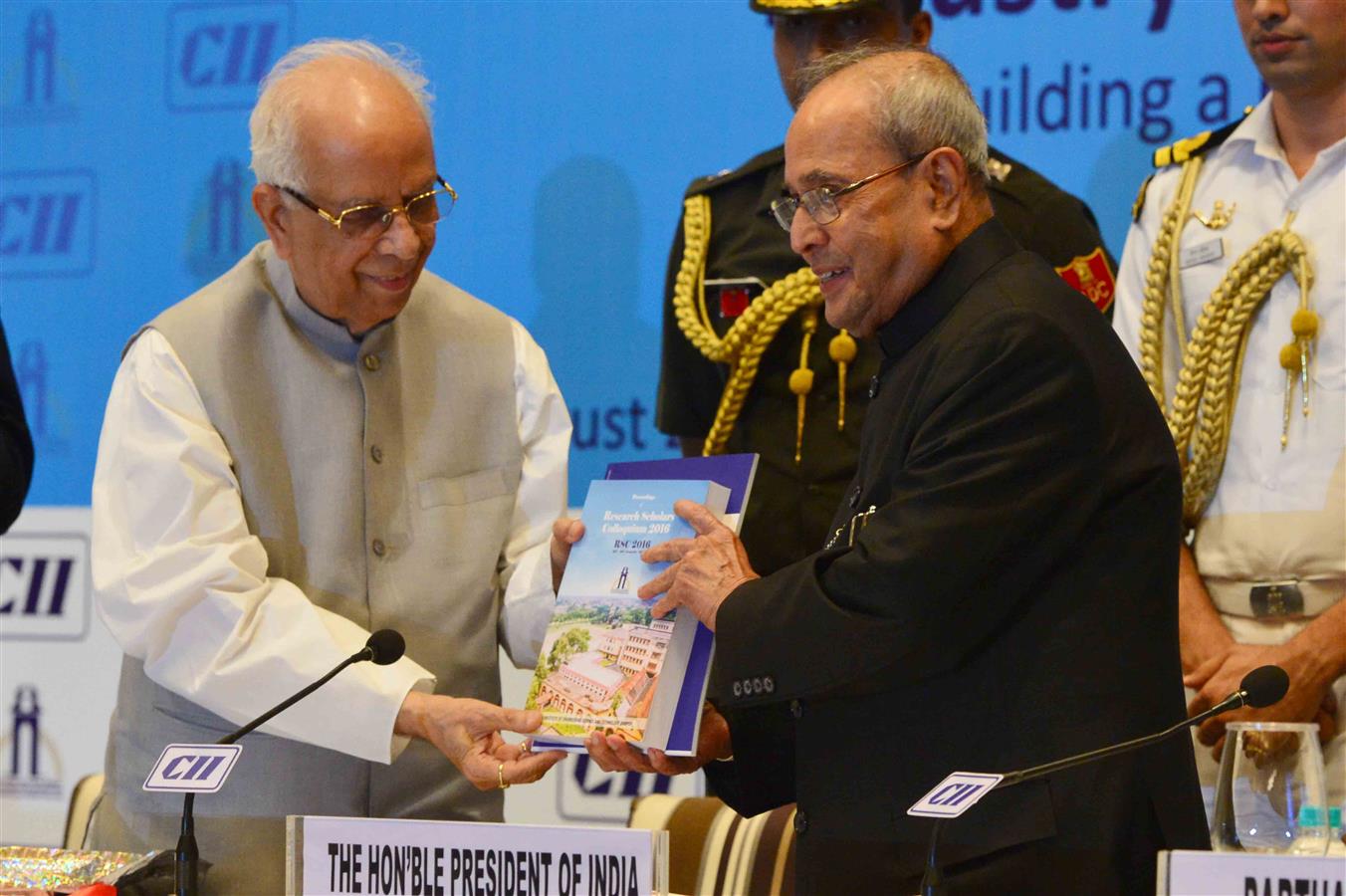 The President of India, Shri Pranab Mukherjee at the inauguration of the CII-IIEST Conference on the theme of “Enabling Make in India through Industry Academia Innovation Platform” at Kolkata in West Bengal on August 22, 2016. 