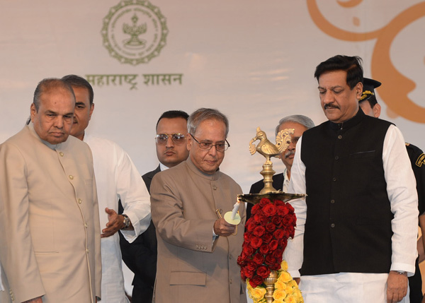 The President of India, Shri Pranab Mukherjee inaugurating the ‘Krishi Vasant’ an agricultural exposition organized by Ministry of Agriculture and Government of Maharashtra at Nagpur in Maharashtra on February 9, 2014. 