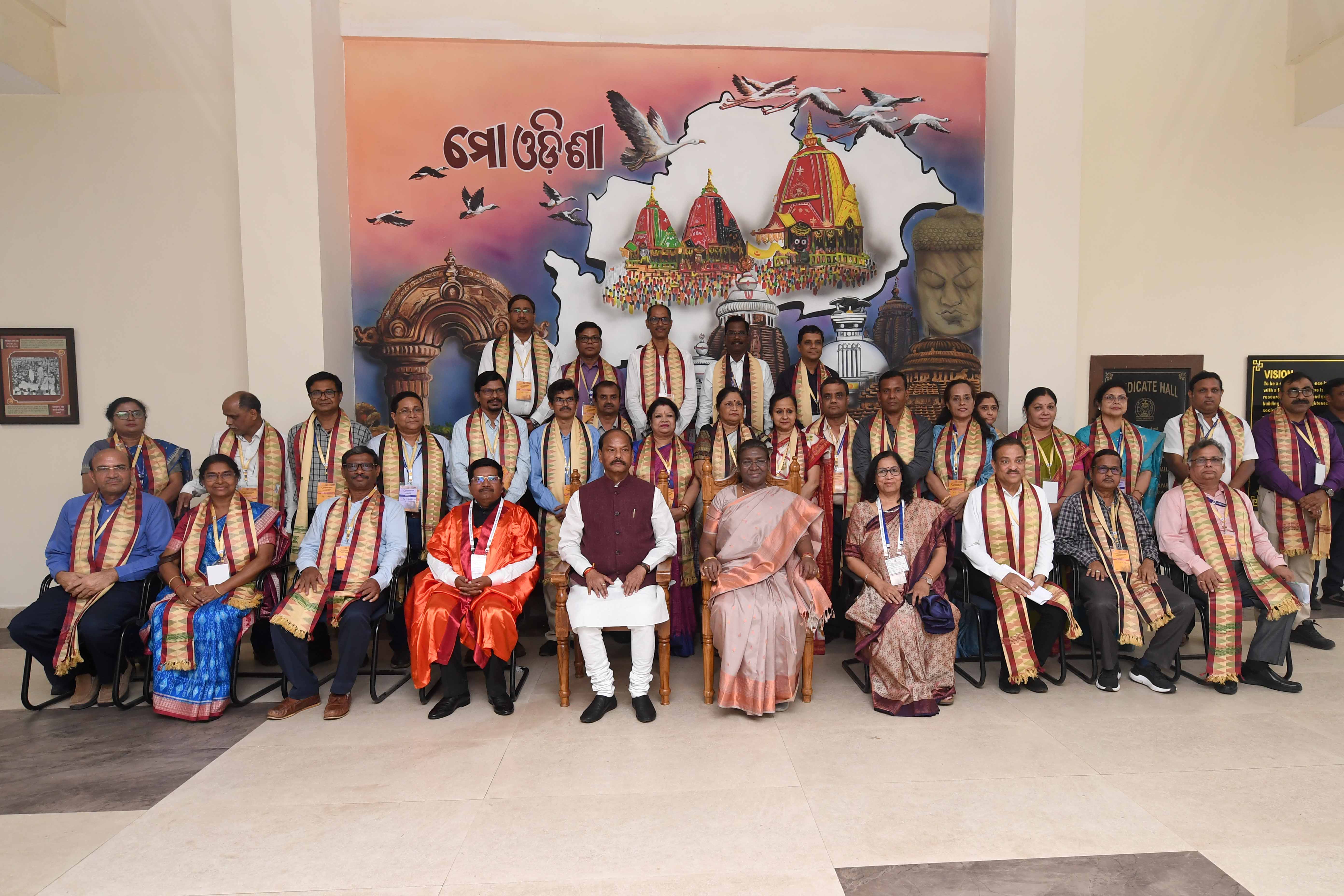 The President of India, Smt Droupadi Murmu graced and addressed 53rd convocation of Utkal University at Bhubaneswar on February 29, 2024. 